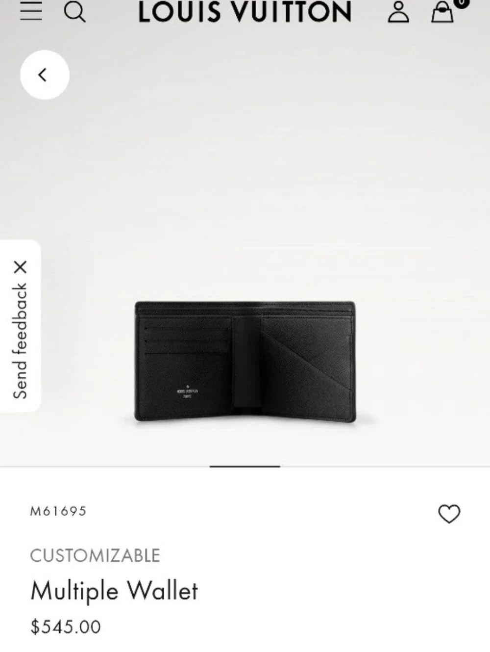 Louis Vuitton Multiple Wallet